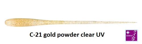 Naluca Tict Fisit Nude 2,7" C-21 gold powder clear UV