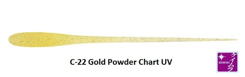 Naluca Tict Fisit Nude 2,7" C-22 Gold Powder Chart UV
