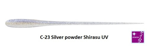 Naluca Tict Fisit Nude 2,7" C-23 Silver powder Shirasu UV