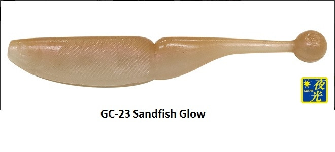 Naluca Tict G-BALLSHAD 3.5" Culoare GC-23 Sandfish Glow