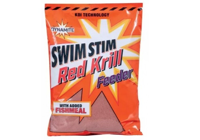 Groundbait Dynamite Baits Swim Stim Feeder, 1.8kg Red Krill	