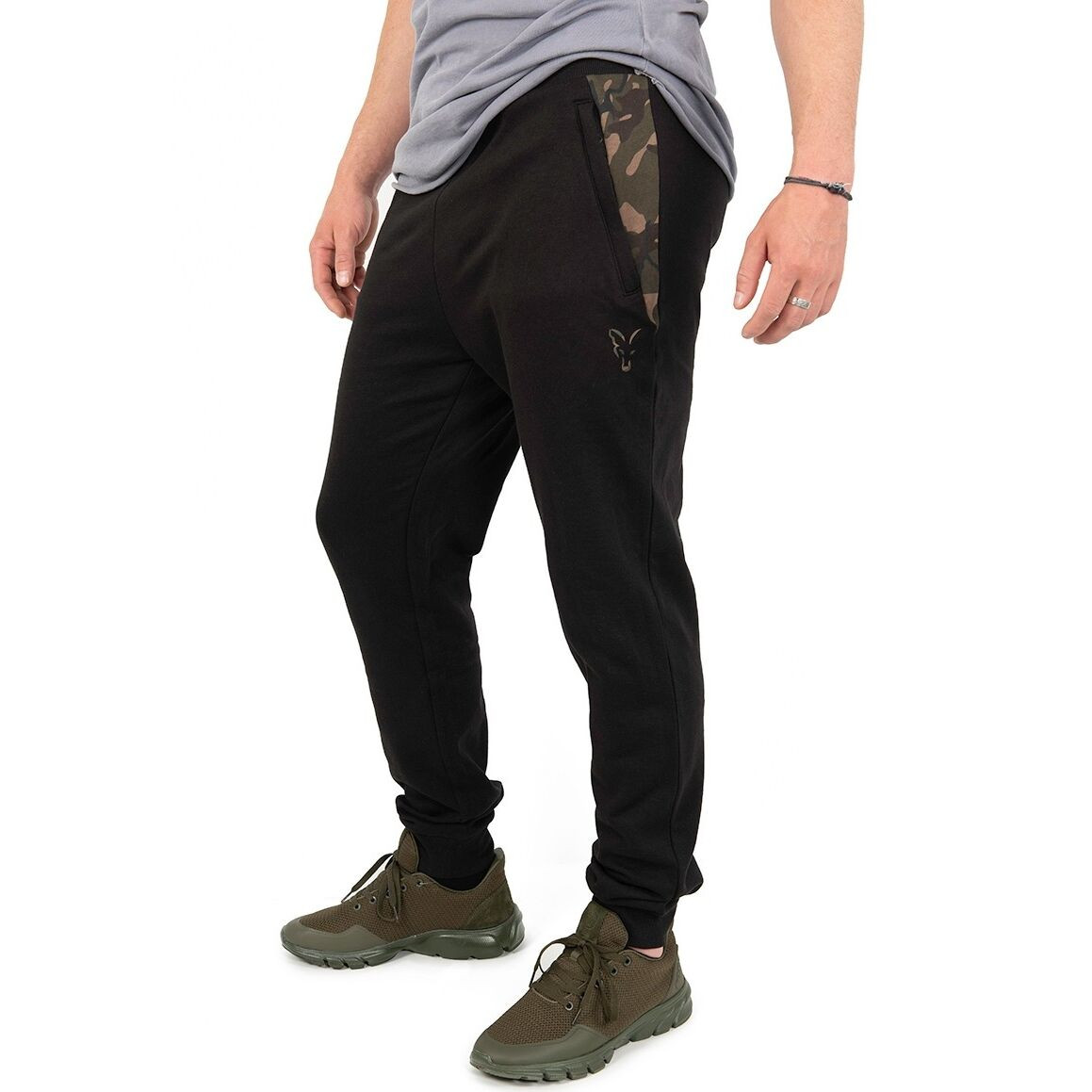 Pantaloni Lungi Fox LW Print Jogger Black/Camo Marime XL