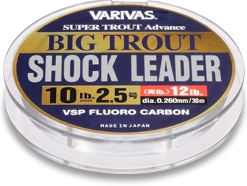 Fir Fluorocarbon Varivas Big Trout Shockleader Vsp, 30m 0.285mm 14lbs
