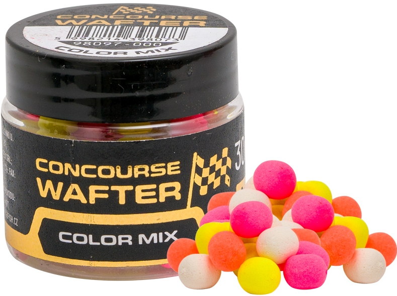 Dumbell Solubil Critic Echilibrat Benzar Mix Concourse Wafters, 6mm, 30ml/borcan Color Mix (Multicolor)	