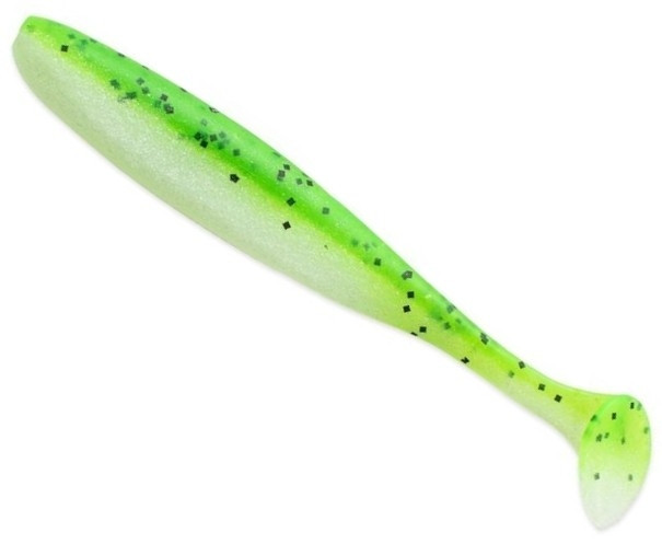 Shad Keitech Easy Shiner 4" 10cm, 7buc/plic, Chartreuse Pepper CT30T