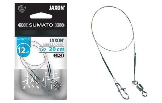 Struna Jaxon Sumato Microfibra 7x7, 20cm/8kg, 2buc/plic