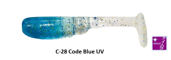 Naluca Tict Bomb Shad 1.5" Culoare C-28 Code Blue UV