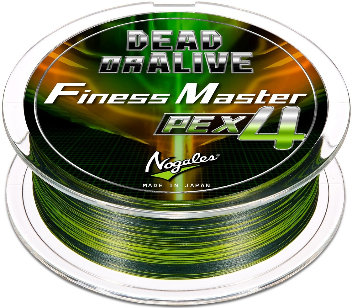 Fir Textil Varivas Nogales Dead or Alive Finesse Master PE X4, DarkGreen + Motion Green, 150m 0.09mm 3.17kg 7lbs #0.3	